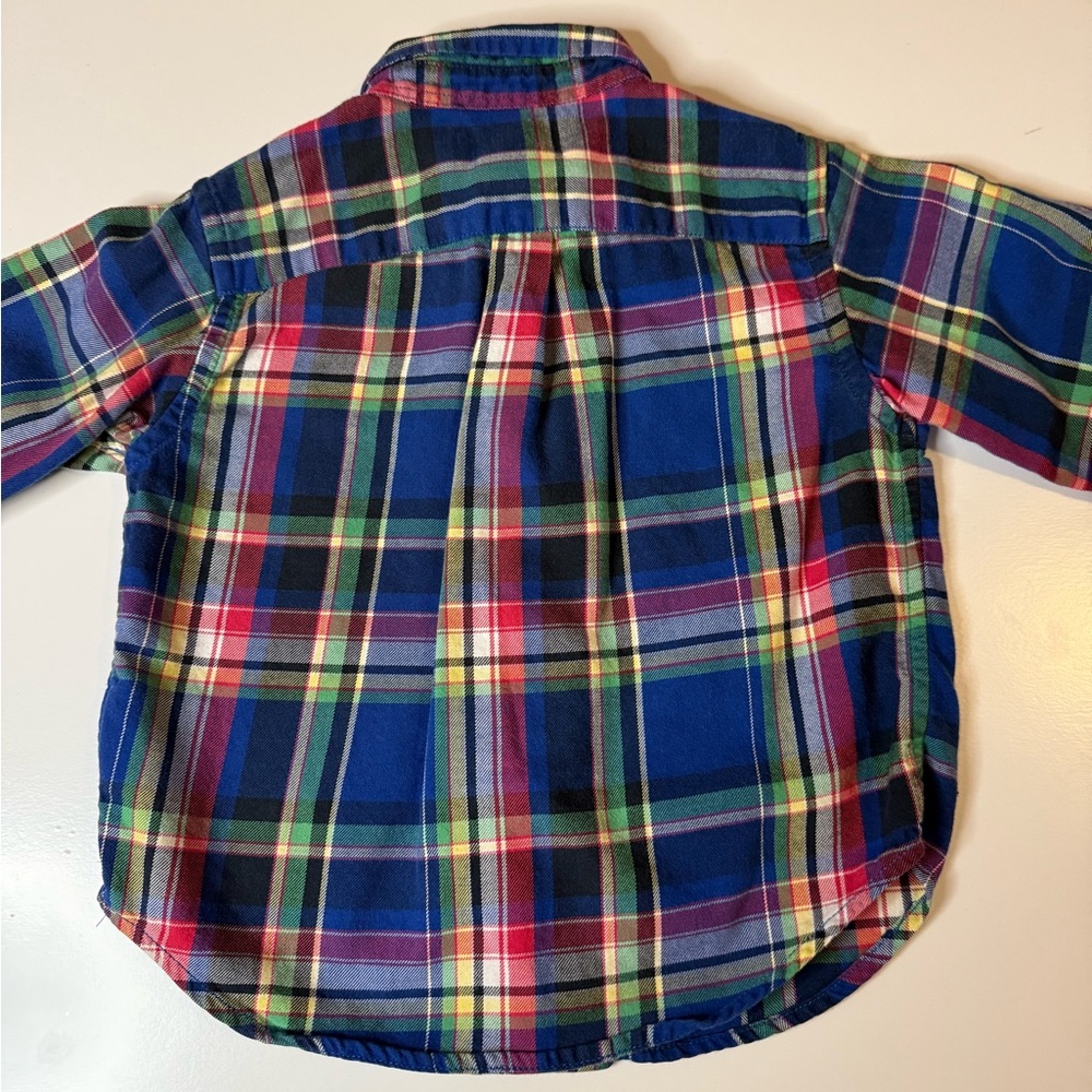 Infant Ralph Lauren Button Up Shirt - Picture 2 of 3